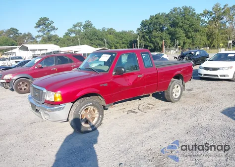 2004 Ford Ranger Xlt z USA, uszkodzony, nr VIN 1FTYR15E54PB66031